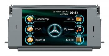 Штатная магнитола для Mercedes C200